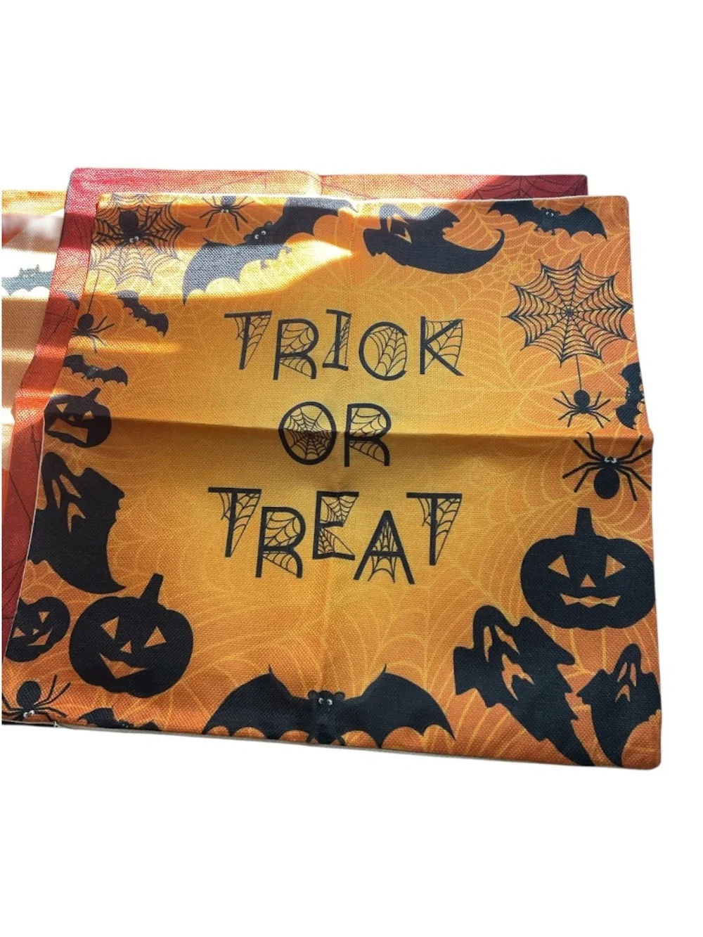 Set of 4 Halloween Pillow Covers 17x17